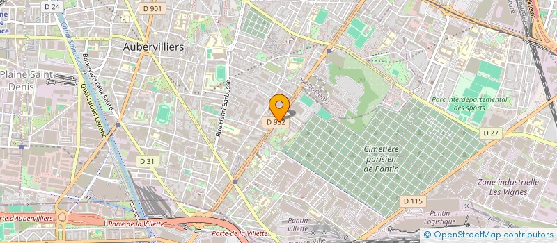 localisation de l'entreprise MONSIEUR ELIEZER DARMON à PANTIN