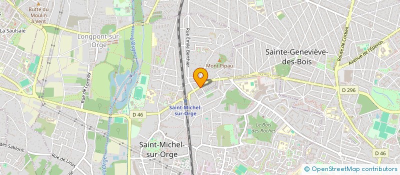 localisation de l'entreprise MONSIEUR ELIEZER MULAJA  SAINT-MICHEL-SUR-ORGE