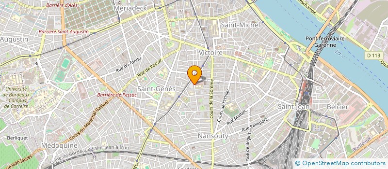 localisation de l'entreprise MONSIEUR ELIJAH ADELMAND  BORDEAUX