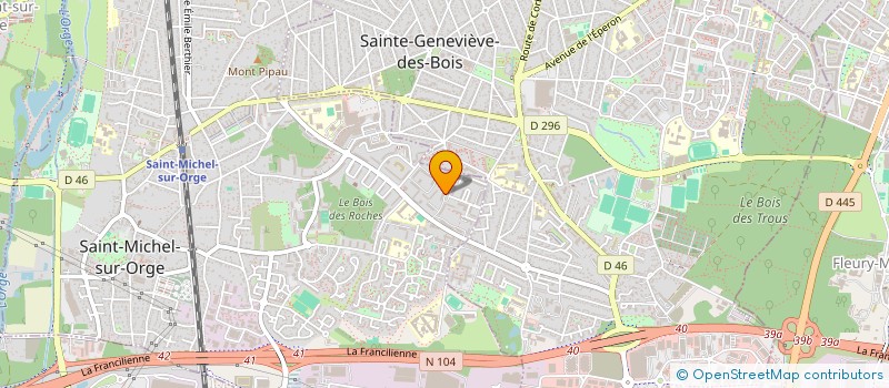 localisation de l'entreprise MONSIEUR ELIJAH DA COSTA  SAINT-MICHEL-SUR-ORGE