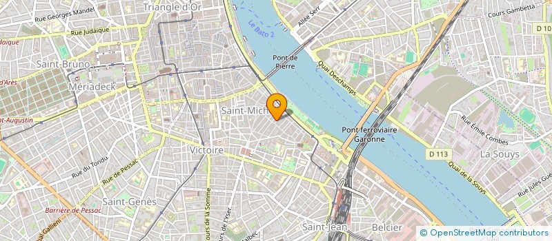 localisation de l'entreprise MONSIEUR ELIJAH DAIM  BORDEAUX