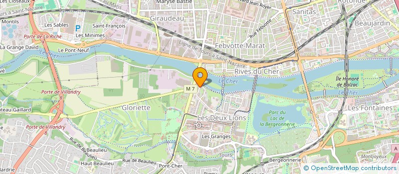 localisation de l'entreprise MONSIEUR ELIJAH N'GUESSAN  TOURS