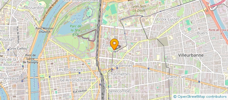 localisation de l'entreprise MONSIEUR ELIKEM AKAKPO  VILLEURBANNE