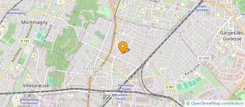localisation de l'entreprise MONSIEUR ELIKIAH DEBETHUNE à PIERREFITTE-SUR-SEINE