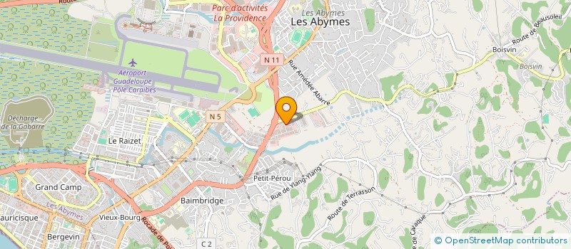 localisation de l'entreprise MONSIEUR ELIN CHAIBRIANT à LES ABYMES