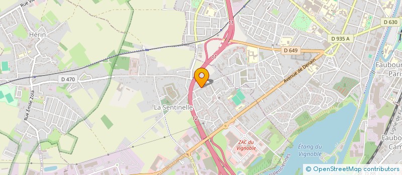 localisation de l'entreprise MONSIEUR ELIO ARGIOLAS  LA SENTINELLE