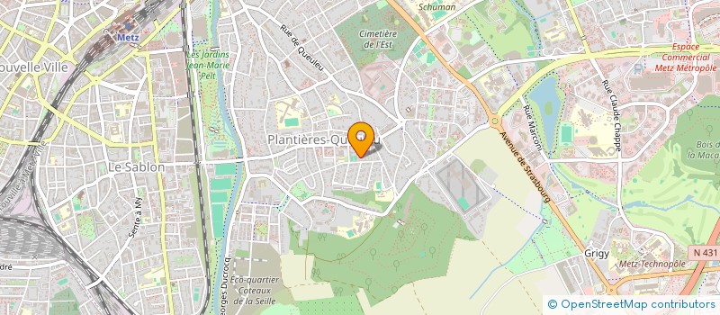 localisation de l'entreprise MONSIEUR ELIO BAILLY  METZ