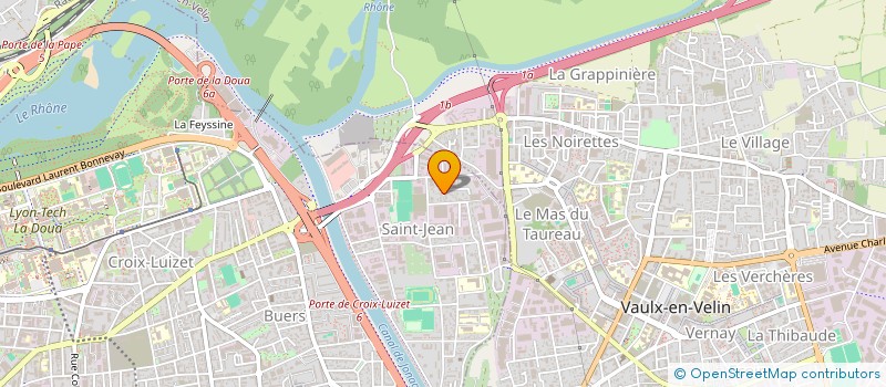 localisation de l'entreprise MONSIEUR ELIO CERULLO  VILLEURBANNE