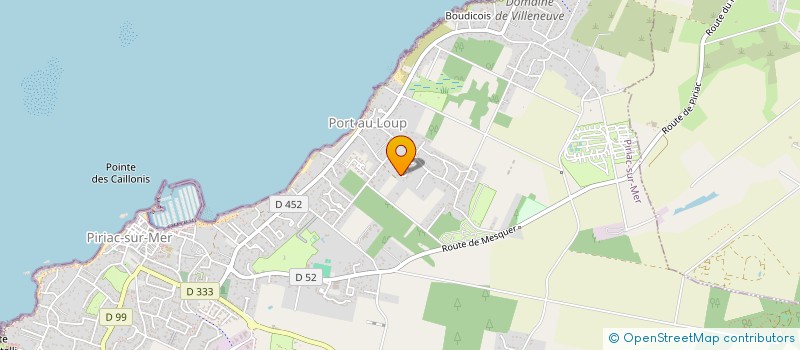localisation de l'entreprise MONSIEUR ELIO DACHEUX à PIRIAC-SUR-MER