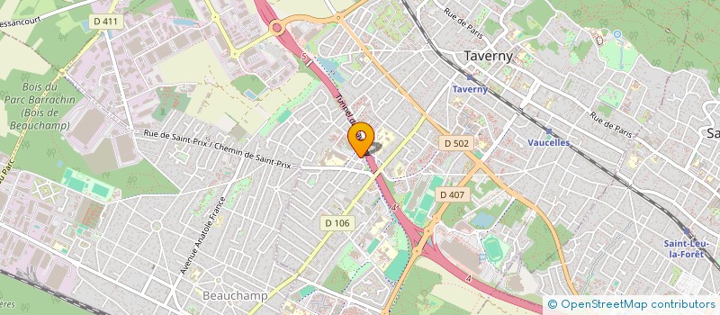 localisation de l'entreprise MONSIEUR ELIO EL-BITAR  TAVERNY