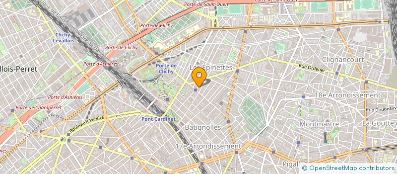 localisation de l'entreprise MONSIEUR ELIO EMIL JORDAN COLINA  PARIS