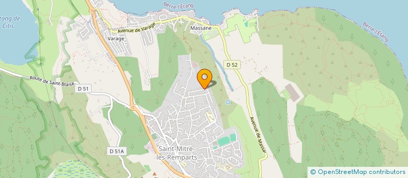 localisation de l'entreprise MONSIEUR ELIO GOSIOSO  SAINT-MITRE-LES-REMPARTS