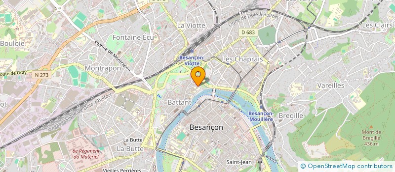 localisation de l'entreprise MONSIEUR ELIO MOSER à BESANCON