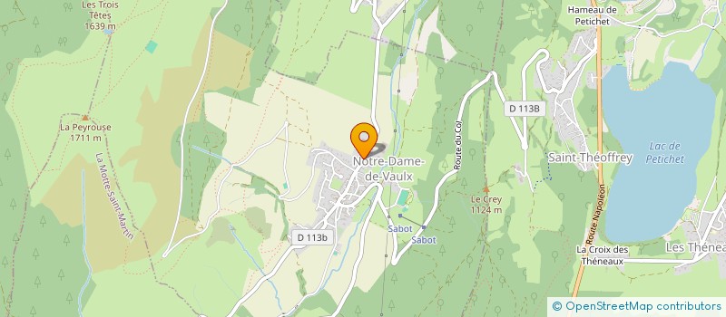 localisation de l'entreprise MONSIEUR ELIO PELLEGRINO  NOTRE-DAME-DE-VAULX