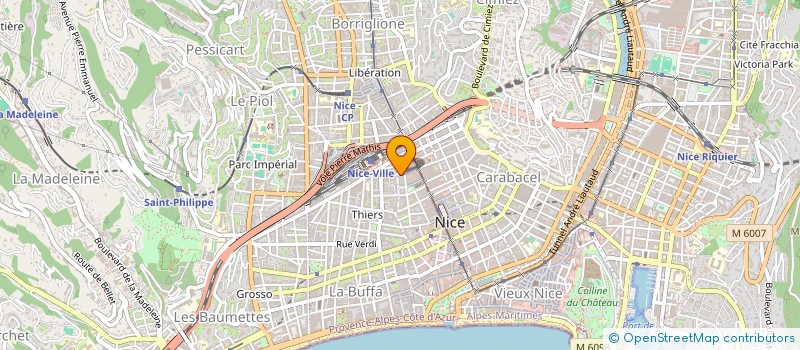 localisation de l'entreprise MONSIEUR ELIO RASCUNA à NICE