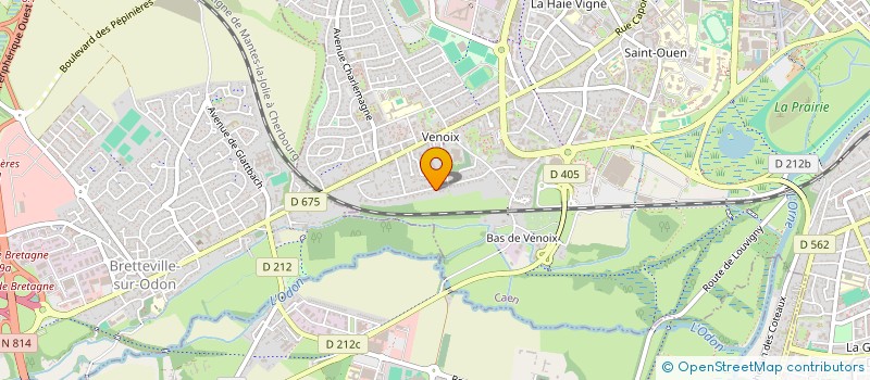 localisation de l'entreprise MONSIEUR ELIO ROQUES à CAEN