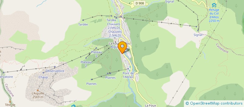 localisation de l'entreprise MONSIEUR ELIO SCOTTO  ALLOS