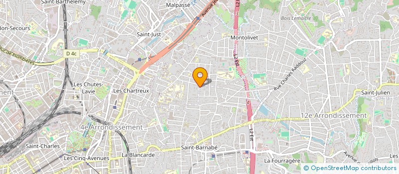 localisation de l'entreprise MONSIEUR ELIO SEGUIN à MARSEILLE