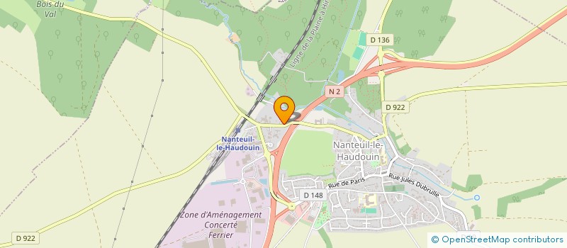 localisation de l'entreprise MONSIEUR ELIOS AFFIN à NANTEUIL-LE-HAUDOUIN