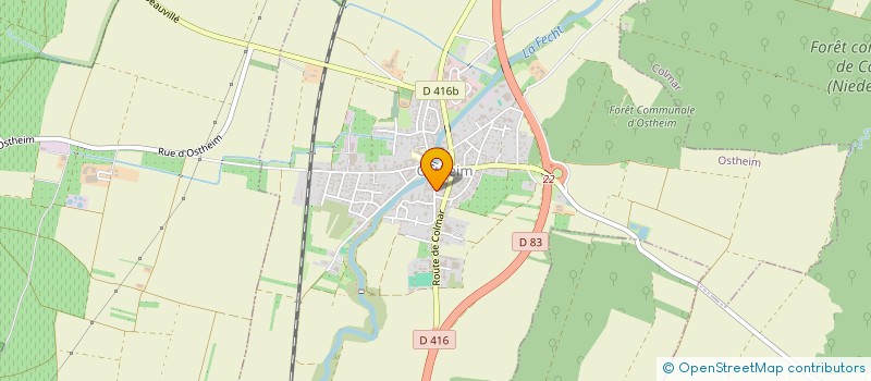 localisation de l'entreprise MONSIEUR ELIOT BENDOUL  OSTHEIM