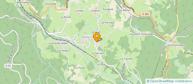 localisation de l'entreprise MONSIEUR ELIOT BERLIET  BELLEROCHE