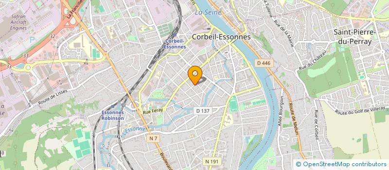 localisation de l'entreprise MONSIEUR ELIOT BIDET à CORBEIL-ESSONNES