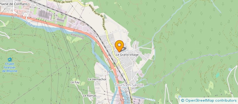 localisation de l'entreprise MONSIEUR ELIOT BILLOIR  TOURS-EN-SAVOIE