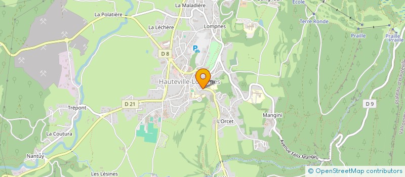 localisation de l'entreprise MONSIEUR ELIOT CARTERON  PLATEAU D'HAUTEVILLE