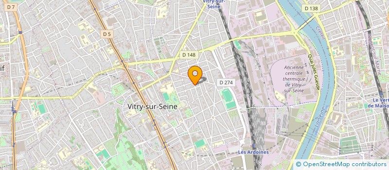 localisation de l'entreprise MONSIEUR ELIOT COURTEL à VITRY-SUR-SEINE