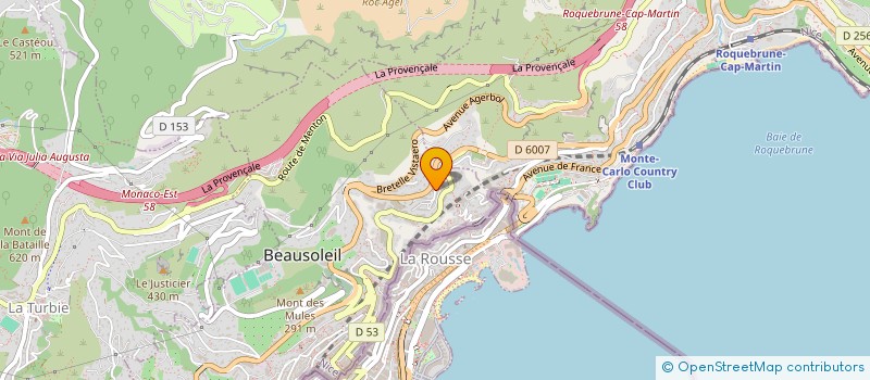 localisation de l'entreprise MONSIEUR ELIOT DOTA à BEAUSOLEIL