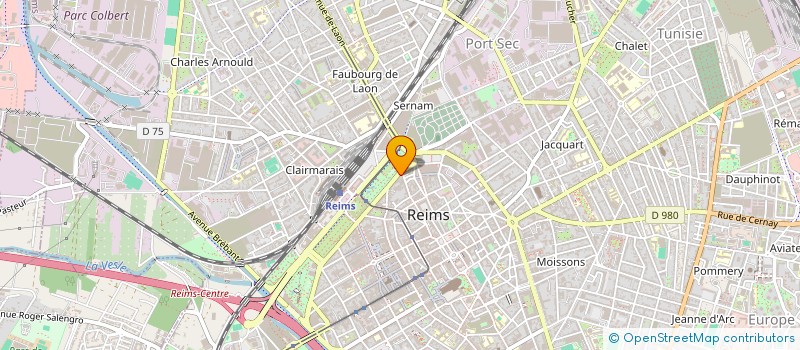 localisation de l'entreprise MONSIEUR ELIOT DUNAIME  REIMS