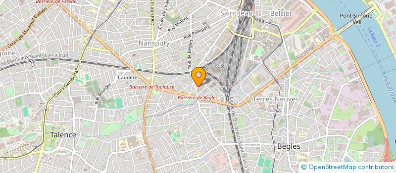 localisation de l'entreprise MONSIEUR ELIOT ETCHAR  BORDEAUX