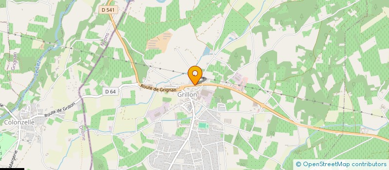 localisation de l'entreprise MONSIEUR ELIOT GAMONDES  GRILLON