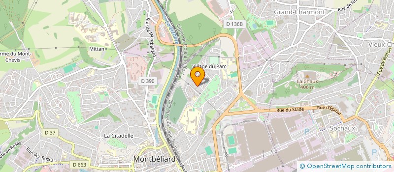 localisation de l'entreprise MONSIEUR ELIOT GROS à MONTBELIARD