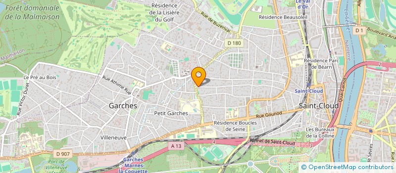 localisation de l'entreprise MONSIEUR ELIOT KAYSER à SAINT-CLOUD