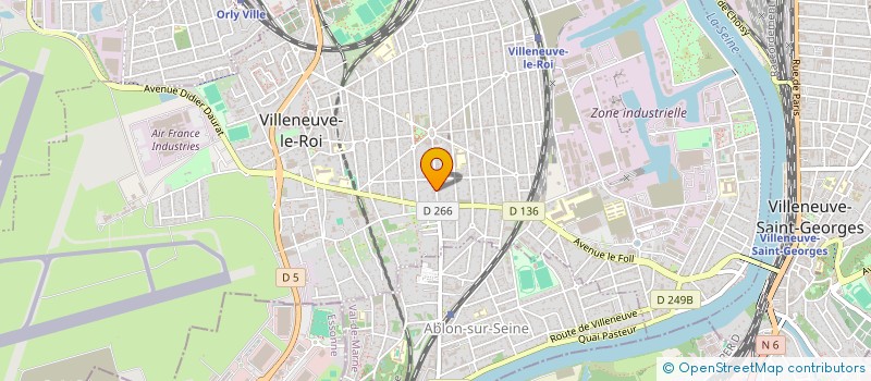 localisation de l'entreprise MONSIEUR ELIOT LOUINEAU  VILLENEUVE-LE-ROI