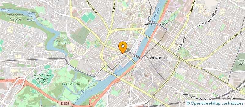 localisation de l'entreprise MONSIEUR ELIOT MAURICE à ANGERS