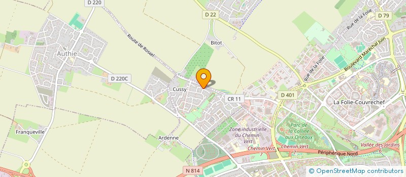 localisation de l'entreprise MONSIEUR ELIOT MEZIERES--MOLL  SAINT-GERMAIN-LA-BLANCHE-HERBE