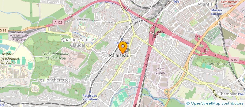 localisation de l'entreprise MONSIEUR ELIOT MOINET à PALAISEAU