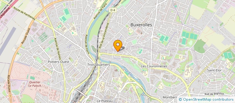 localisation de l'entreprise MONSIEUR ELIOT ZUNINO  BUXEROLLES