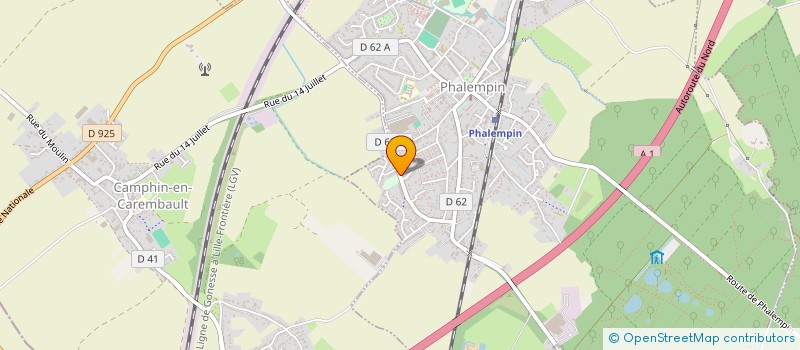 localisation de l'entreprise MONSIEUR ELIOTH CASTEL  PHALEMPIN