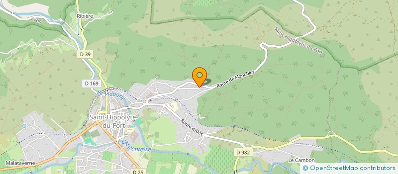 localisation de l'entreprise MONSIEUR ELIOTH COEUGNET  FRESSAC