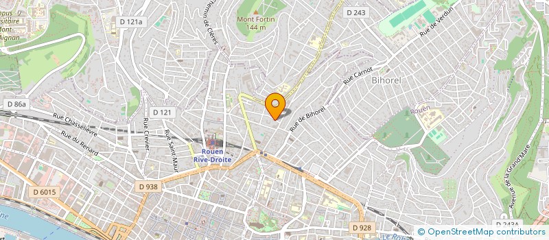 localisation de l'entreprise MONSIEUR ELIOTT ALAUX  ROUEN