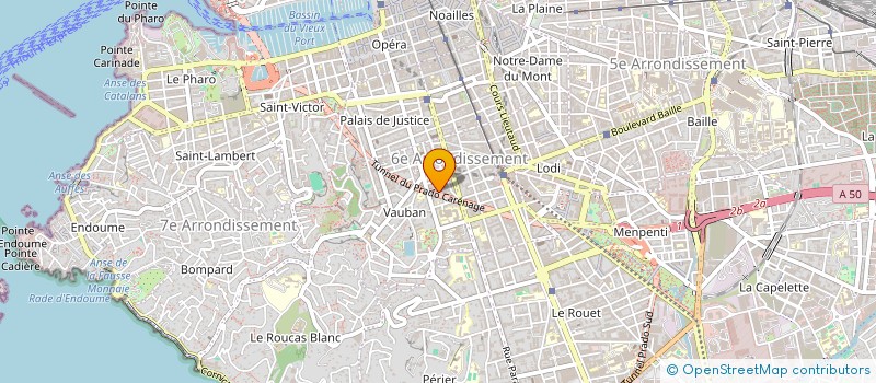 localisation de l'entreprise MONSIEUR ELIOTT AUROUZE à MARSEILLE