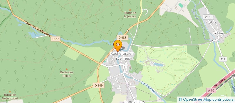 localisation de l'entreprise MONSIEUR ELIOTT BLACHA  ROCHEFORT-EN-YVELINES