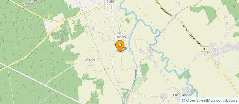 localisation de l'entreprise MONSIEUR ELIOTT BONTEMPS  AGRIS