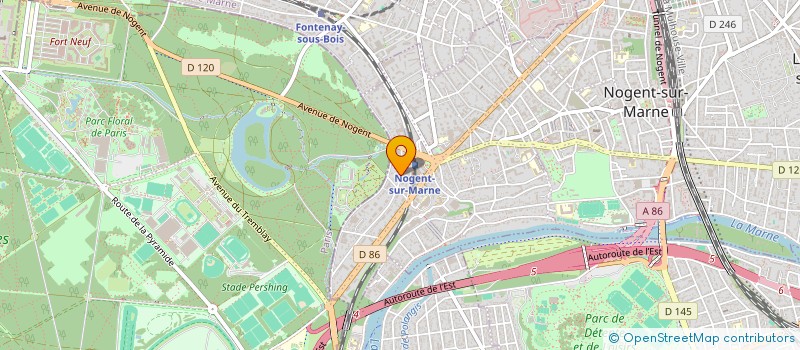 localisation de l'entreprise MONSIEUR ELIOTT BRACHET  NOGENT-SUR-MARNE