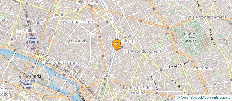 localisation de l'entreprise MONSIEUR ELIOTT CHATAURET  PARIS