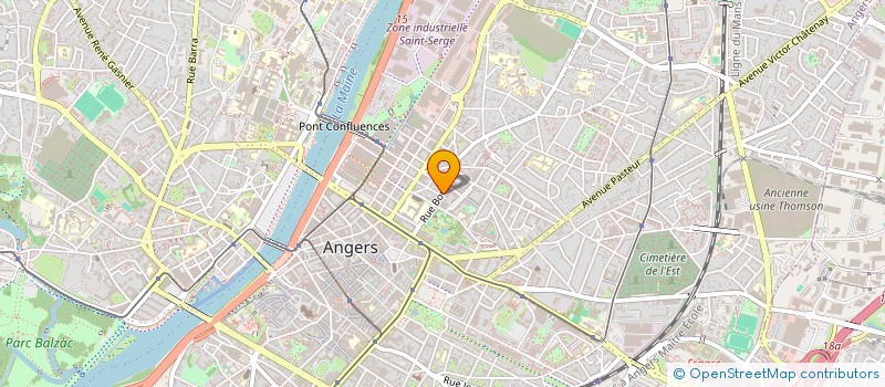 localisation de l'entreprise MONSIEUR ELIOTT COUE à ANGERS