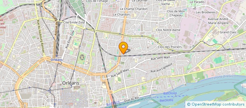 localisation de l'entreprise MONSIEUR ELIOTT COUTANCIER à ORLEANS